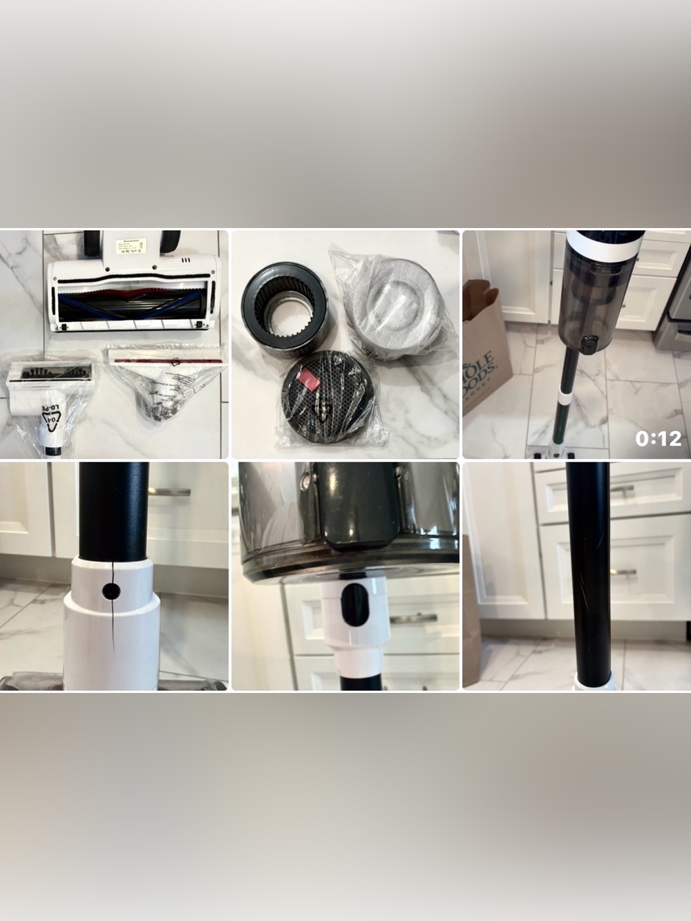 Cordless, Self-Standing w/ 2 Batteries & 2 Extra Filters - Picture 10 of 11